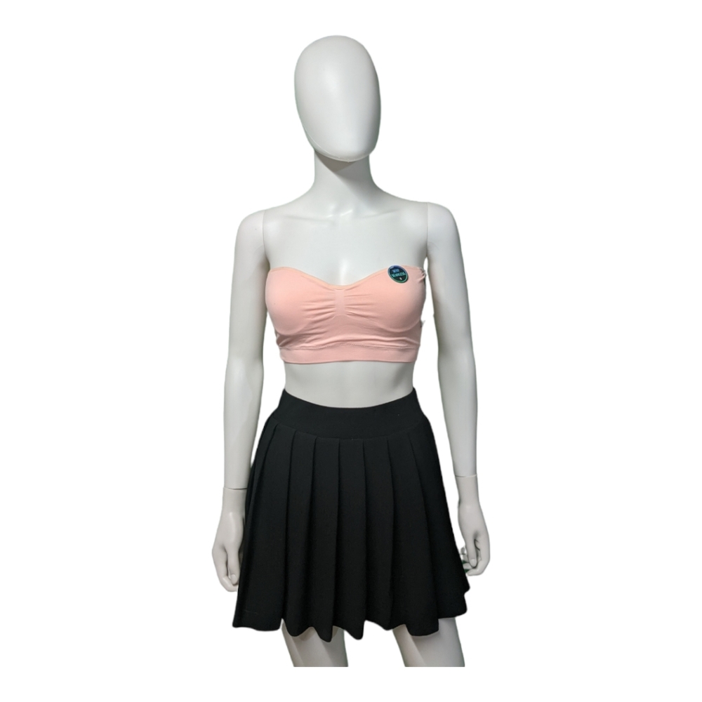 Body Frosting Sexy Seamless Strapless Bra Peach S